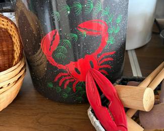 Vintage crabbing pot