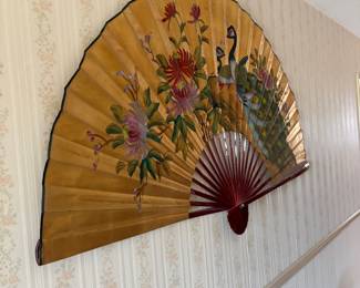 Vintage Asian fan