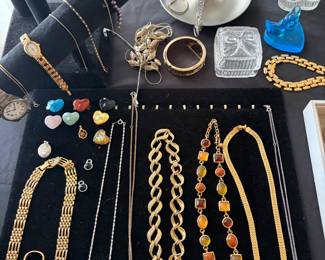 Costume and 14k gold jewelry