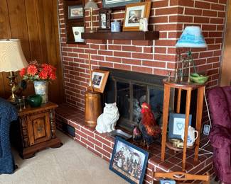 Vintage and modern decor. Farmhouse, country, cottage core.