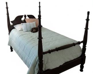 Mahogany FourPoster Bed Frame