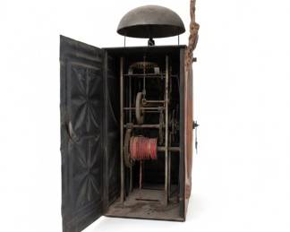 Antique French Comtoise Grandfather Clock fourth image