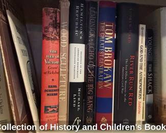Collection of History and Childrens Books
