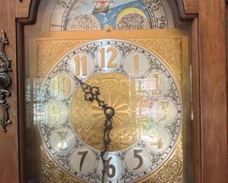 Emperor Clock Company Grandfather Clock second image