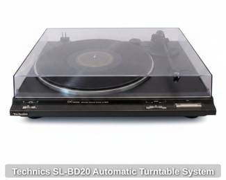 Technics SLBD Automatic Turntable System