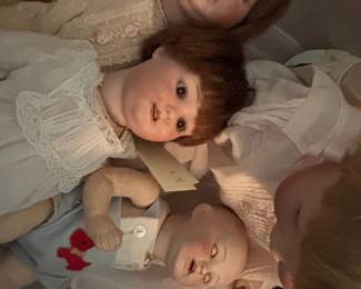 Antique Porcelain Doll Collection