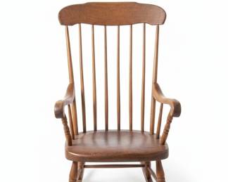 Nichols  Stone Windsor Rocking Chair