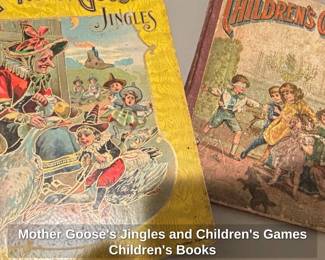 Mother Gooses Jingles and Childrens Games Childrens Books