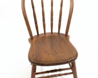 Set of Vintage Windsor Style Kitchen Chairs second image