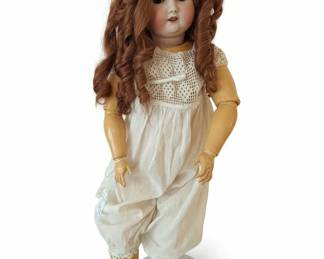 Antique German Bisque Dolls by Simon  Halbig, Kestner, and Armand Marseille
