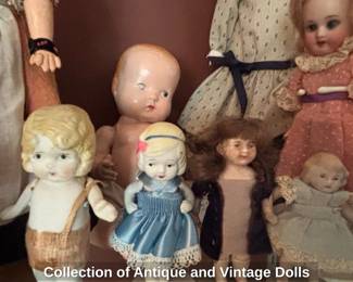 Collection of Antique and Vintage Dolls second image