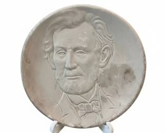 Abraham Lincoln Relief Plaque