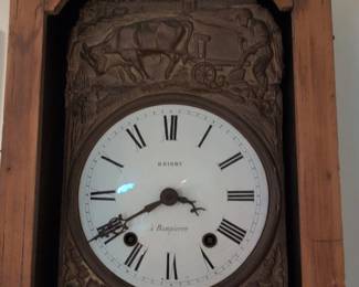 th Century French Comtoise Longcase Clock second image