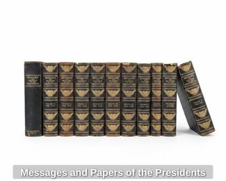 Messages and Papers of the Presidents