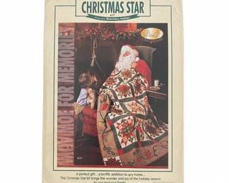 Christmas Star Quilt Kit by Rosemary Makhan Quilt Collector Series  Includes Summer Star Applique Pattern