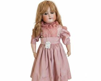 24" Antique Armand Marsielle 390 DRGM German Bisque Doll