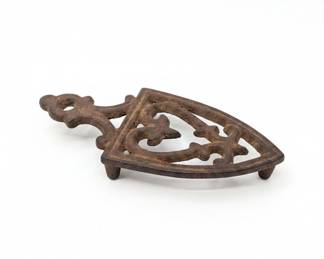 Miniature Cast Iron Sad Iron Trivet