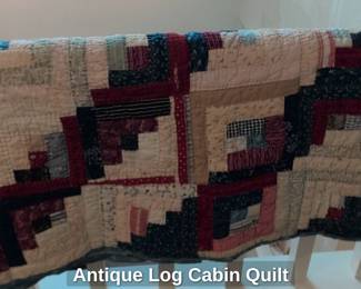 Antique Log Cabin Quilt