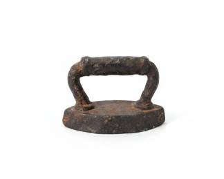 Antique Miniature Cast Iron Sad Iron