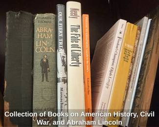 Collection of Books on American History, Civil War, and Abraham Lincoln third image