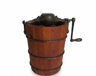 Antique Peerless Ice Cream Freezer