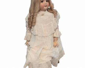 Antique German Bisque Doll by Simon  & Halbig 