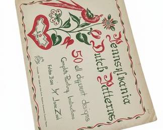 Pennsylvania Dutch Patterns Folder I by Jane Zook 