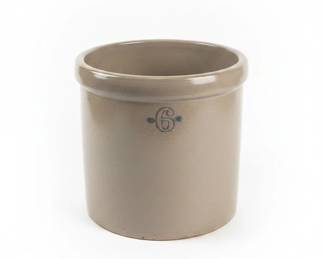 Gallon Stoneware Crock with Mark