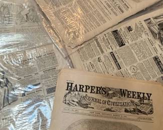 Collection of Historical Harpers Weekly Issues
