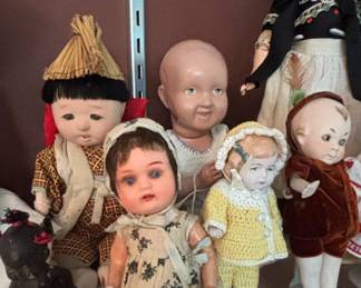 Collection of Antique and Vintage Dolls