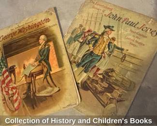 Collection of History and Childrens Books fourth image