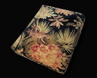 Vintage Velvet Photo Album with Ornate Clasp