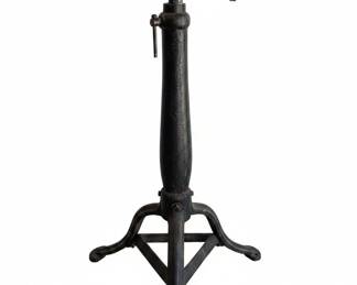 Vintage Industrial Adjustable Drafting Table Base