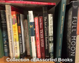 Collection of Assorted Books