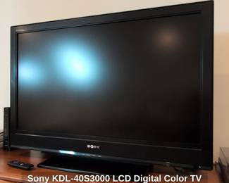 Sony KDLS LCD Digital Color TV