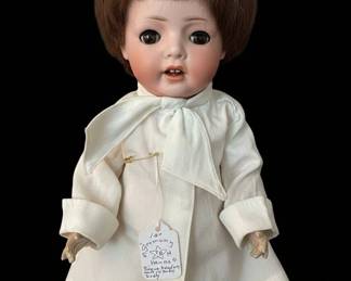 German Bisque Doll with Hanne Label