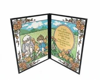 Yorkraft Seriglass I love little children Bifold Panels