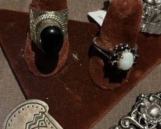 Assortment of Sterling Silver Jewelry 