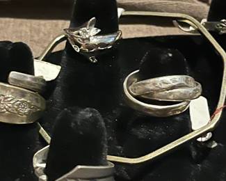 Assortment of Sterling Silver Jewelry 