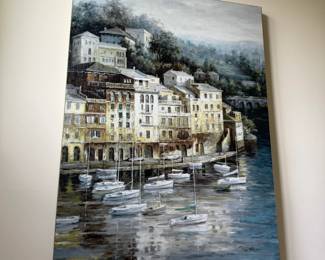 Selection of Beautiful Framed Oil Paintings on Canvis