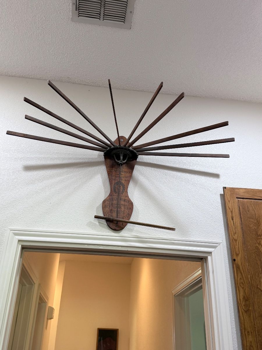Antique clothing rack