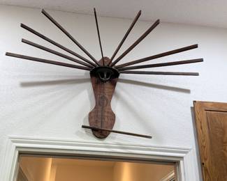 Antique clothing rack