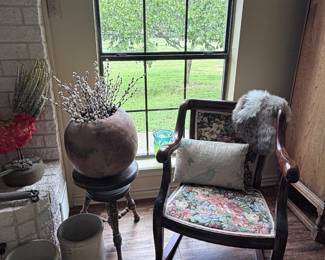 Crocks, rocking chair