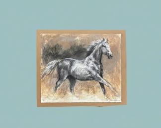 Limited Edition Horse Print by Maria Verster second image