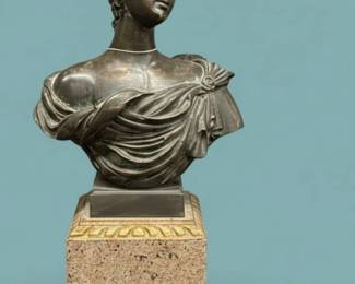 Bronze Bust of Apollo Belvedere second image