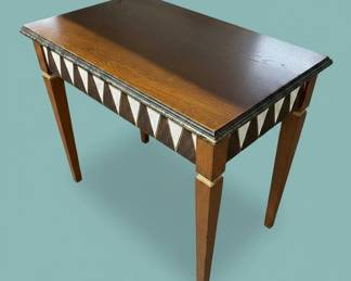 Louis XVI Style Marquetry Side Table second image