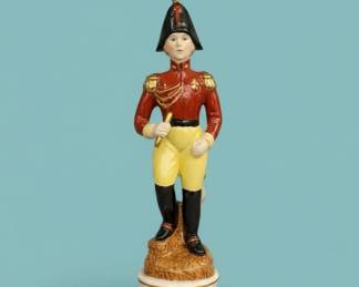 Capodimonte Porcelain Napoleonic General Figurine second image