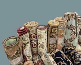 Assorted Rolled Oriental Rugs second image