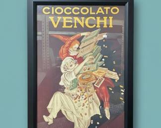 Cioccolato Venchi by Leonetto Cappiello Advertising Poster second image
