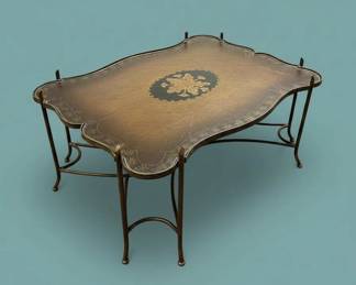 Maitland Smith Chinoiserie Tray Table second image